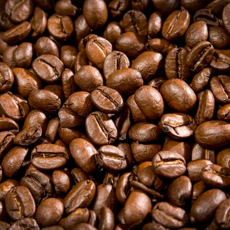 Caffeine coffee beans