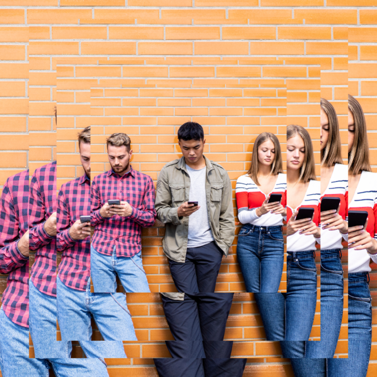 Gen Z communication smart phones